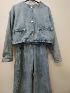 サードマガジン　デニムジャケット＆パンツ