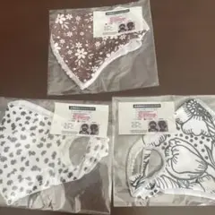 可愛い水着素材ファッションマスク （S）3種セット