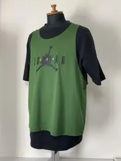 オフホワイト/NIKE/レイヤード/JORDAN/限定/コラボ/ゲームシャツ/S