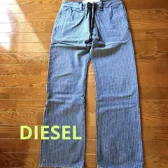 ズボン　スラックス　グレー　ディーゼル　DIESEL パンツ 31 ストライプのサムネイル