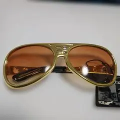Elvis Presley TCB サングラス ゴールド