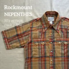 Rockmount ウエスタン半袖シャツ【USA製】 NEPENTHES 別注品のサムネイル