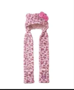 ピンクヒョウ柄　キティちゃん　ユニバ