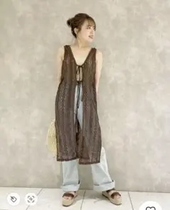 who’s who Chico パネルレース2wayロングタンク