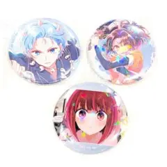 推しの子 缶バッジ ホログラム 有馬かな 星野アクア