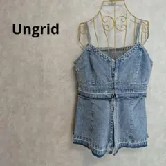 Ungrid デニムビスチェ キャミソール アングリッド フリーサイズのサムネイル