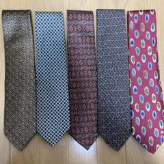 ブランドネクタイ 5本セット