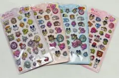 ト*7様 3Dステッカー 4パックセット　たまごっちシール　ぷくぷくシール　たま