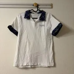 ellesse エレッセ ポロシャツ 半袖 ホワイト ネイビー レディース