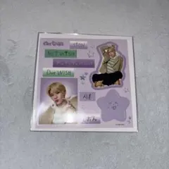 NCT WISH our wish ランダムトイ ラントイ ステッカー シオン