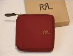 J*N様 RRL ダブルアールエル 折り財布 ウォレット RRL ダブルアールエル】 2つ折りレザージップウォレット - paper