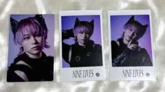 超特急 シューヤ NINELIVES トレカ ミニフォトカード 3枚セット