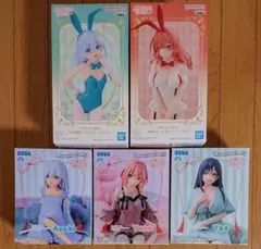甘神さんちの縁結び 甘神朝姫 甘神夕奈 甘神夜重 7種セット バニー セガ