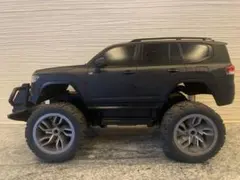 難あり　TOYOTA ランクル　ランドクルーザー　黒　ラジコン　水洗いOK