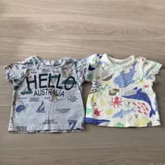 F.O.KIDS & BIT'Z Tシャツ 2枚セット 80