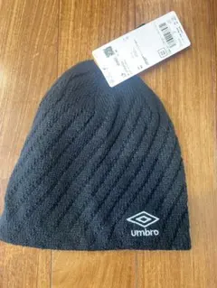 umbro 黒 ニット帽 UF5CP03U