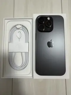 iPhone 16 Pro 128GB ブラックチタニウム SIMフリー