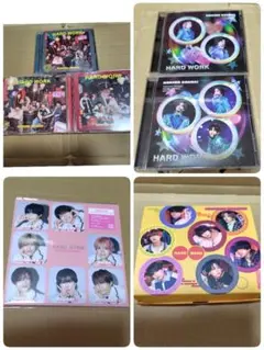 なにわ男子　HARD WORK7形態セット