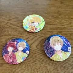 すとぷり　莉犬　るぅと　キャラクター缶バッジ 3個セット