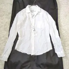 【未使用タグ付き】 フランクアンドアイリーン シワ加工 スキッパー バリー　XS