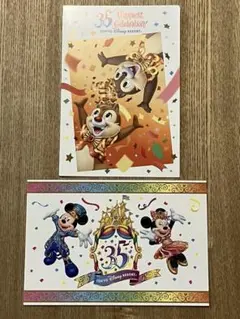 103 ディズニーランドホテル　35周年　ポストカード