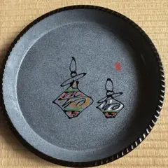 四方盆 籃胎漆器 漆芸 竹工芸 らんたい 九州籃胎漆器 角盆 干菓子盆 ア