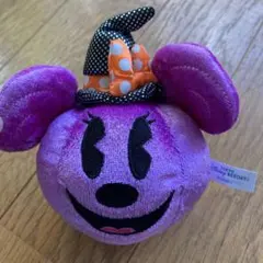 2012 ハロウィン　ミニー　ぬいぐるみ　バッジ