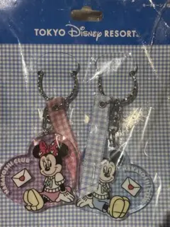 東京ディズニーリゾート ミッキー ミニー キーホルダー 2個セット