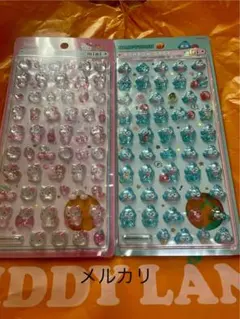 【国内購入】ボンボンドロップシール　サンリオ　ハローキティ　ハンギョドン