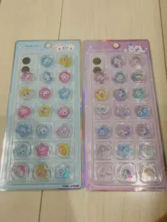 おはじきシール ユニコーン シマエナガ カミオジャパン　新品未使用