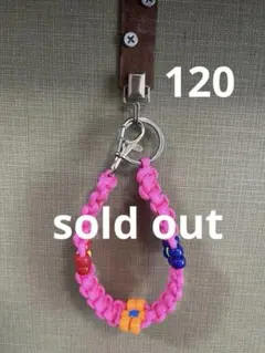 パラコードバックチャーム&ハンドストラップ⑩