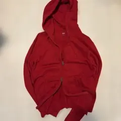 00s old uniqlo y2kダブルジップ配色◎平成archive古着短丈