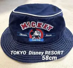 TOKYO Disney RESORT 58cmミッキーマウス　ネイビー　帽子のサムネイル