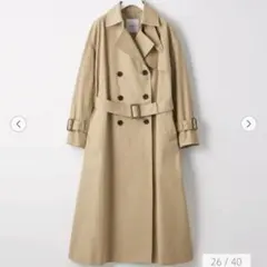 トレンチ　ロング　コート　グリーンレーベル　ユナイテッドアローズ　ベージュのサムネイル