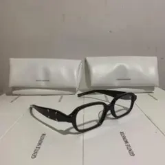 極美品】マルジェラ × ジェントルモンスター MM210 メガネ 黒 - メルカリ