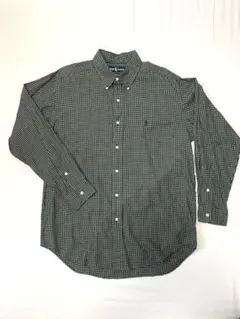 Ralph Lauren チェック柄ボタンダウンシャツ L メンズ