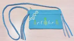 ハワイアン柄 サコッシュ ポシェットALOHA
