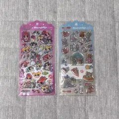 ドロップジュエリーシール　パワーパフガールズ・トム&ジェリー　２枚セット