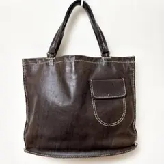 Delle Cose デレコーゼ ショルダーバッグ カーキ unisex - メルカリ