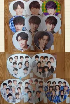 SnowMan　渡辺翔太　集合　うちわ　13枚　スノーマン