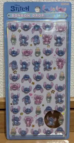 【正規品】 ボンボンドロップシール ミニ スティッチ