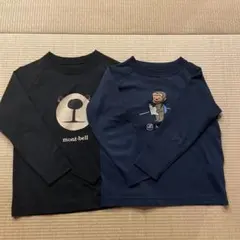 モンベル長袖シャツ　2枚組