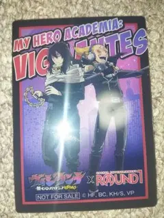 ヴィジランテ ラウンドワン プレゼント マイク イレイザーヘッド クリアカード