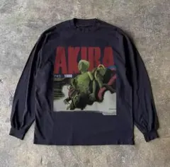 AKIRA ロングスリーブTシャツ バックプリント　ブラック　3XL