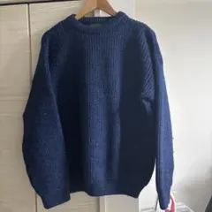 90s ユーロ pure wool ローゲージニット