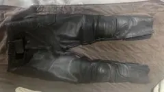 Rookie Leathers バイク用パンツ M-5L 黒 - メルカリ