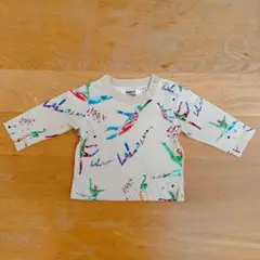 MARKEY'S マーキーズ カラフル プリント 長袖 ロンＴ 70