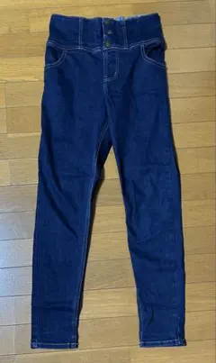 GLOBAL WORK ストレッチハイウエストスキニー