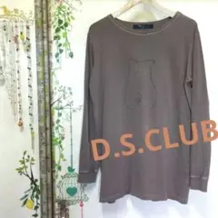 【訳あり】drugstore's D.S.CLUB 長袖 Tシャツ チュニック