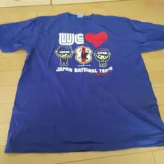 JFA 日本代表チーム Tシャツ 青